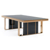 Nova Domus Cartier Modern Black & Rosegold Coffee Table