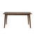Modrest Castillo Modern Walnut Dining Table