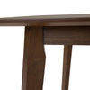 Modrest Castillo & Jordan Modern Grey Fabric & Walnut 4 Piece Dining Set Model VGMA-MIT-5303-4PC-SET