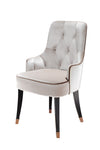 A&X Larissa Modern Cream Dining Chair