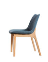 Modrest Chrissy Modern Blue Fabric Dining Chair (Set Of 2) Model VGTSBLOOM-BLUE-DC