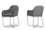 Modrest Sweeny Modern Grey Dining Chair