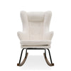 Modrest Colfax Modern White Sheep Rocking Chair Model VGDWJ1817-WHT-CH