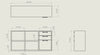 Nova Domus Boston Modern Glass & Faux Concrete Reversible Desk
