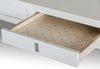 A&X Congress Transitional White Crocodile Office Desk