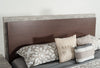 Nova Domus Conner Modern Dark Walnut & Faux Concrete Bed