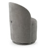 Modrest Correa Modern Dove Grey Fabric Swivel Dining Chair Model VGKK-KF.Y1179-DOVE