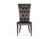 Modrest Darley Modern Grey Velvet Dining Chair Set Of 2 Model VGZAY623-GRY