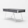 Modrest Dessart - Modern Elm Grey Office Desk