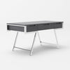 Modrest Dessart - Modern Elm Grey Office Desk