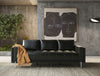 Divani Casa Schmidt Modern Black Leather Sofa & 2 Chairs Model VGKK-KF.7020-SET-BLK