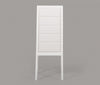 Donna - Contemporary White Leatherette Dining Chair (Set of 2)