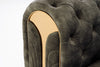 Divani Casa Dosie Transitional Grey Velvet Chair Model VGBN-S-9368-CHR-GRY