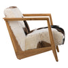 Naela Natural Finish Occasional ChairModel DOV0433