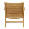 Janine Natural Finish Outdoor Occasional Chair Model DOV0453