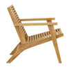 Janine Natural Finish Outdoor Occasional Chair Model DOV0453