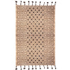 Essel Natural and Black Rug Model DOV04820