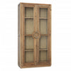 Cordova Medium Brown Wash Vitrine Model DOV100015DK