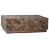Formosa Medium Brown Sealed Finish Coffee TableModel DOV10315