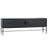 Lowes Black Wood and Black Iron Finish Sideboard Model DOV10349