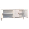 Sandwell White with Silver Hardware Sideboard Model DOV10354