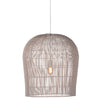 Baldy Cream Finish Pendant LightModel DOV10537