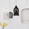 Baldy Cream Finish Pendant LightModel DOV10537