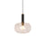 Pixley Matte Black and Brass Plated Pendant LightModel DOV10559