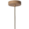 Lola Natural Finish Pendant LightModel DOV10567