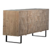 Bromely Natural Weathered Finish Sideboard Model DOV10681