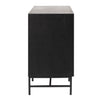 Modesto Black and Natural Finish Sideboard Model DOV10708