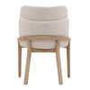 Jacquelyn Beige and Light Natural Dining ChairModel DOV10793-OFWT