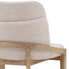 Jacquelyn Beige and Light Natural Dining ChairModel DOV10793-OFWT