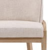 Jacquelyn Beige and Light Natural Dining ChairModel DOV10793-OFWT