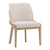 Jacquelyn Beige and Light Natural Dining ChairModel DOV10793-OFWT