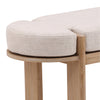 Ella Beige and Natural Bench Model DOV10795-LTNT