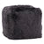 Shorn Charcoal Pouf Model DOV11046