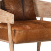 Maraa Natural Brown Finish Occasional ChairModel DOV11512