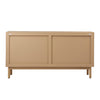 Marquez Natural Finish and Brass Handles Sideboard Model DOV11643NAT