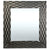 Salcedo Antique Black Sealed Wood Finish Mirror Model DOV11647