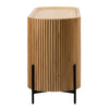 Tala Natural Finish with Black Metal Legs Sideboard Model DOV11649