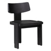 Arteaga Black Finish Dining ChairModel DOV11671