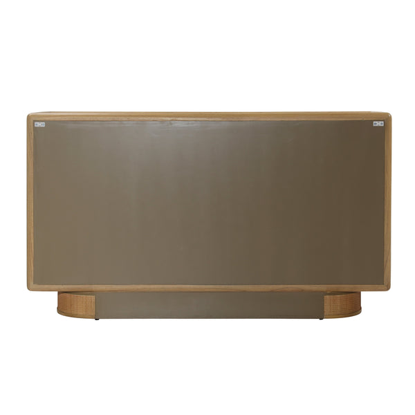 Crispina Natural and Brass Pulls Sideboard Model DOV11690-NATL