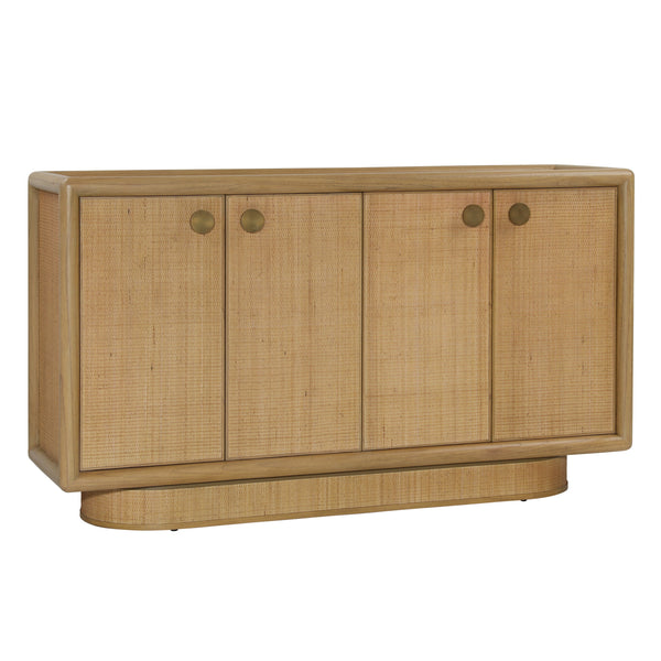 Crispina Natural and Brass Pulls Sideboard Model DOV11690-NATL