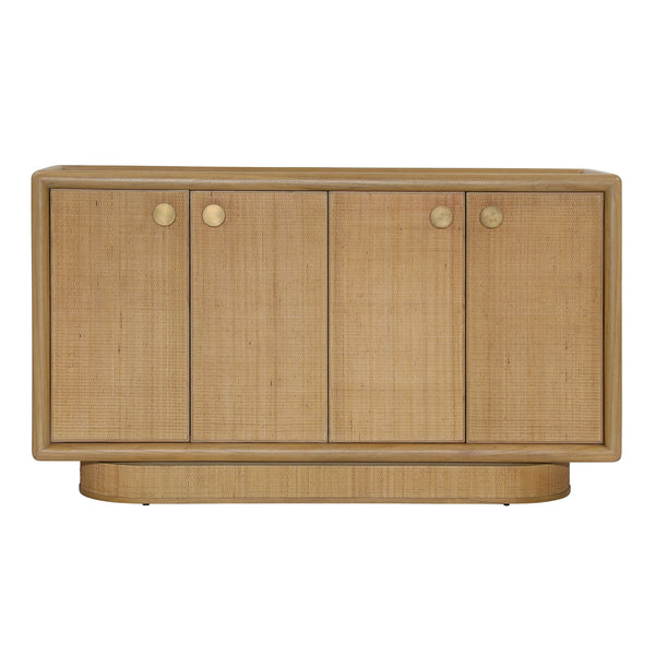 Crispina Natural and Brass Pulls Sideboard Model DOV11690-NATL