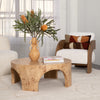 Maravi Beige and Natural Occasional ChairModel DOV11695-BEIG