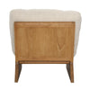 Gibson Beige and Natural Occasional ChairModel DOV11701-BEIG