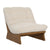 Gibson Beige and Natural Occasional ChairModel DOV11701-BEIG