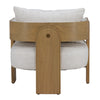 Brandi Beige and Natural Occasional ChairModel DOV11702-BEIG