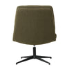 Branca Forest Green and Black Base Occasional ChairModel DOV12208-FRST